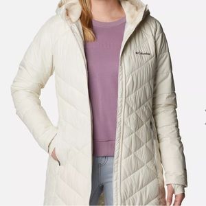 Columbia hooded winter jacket